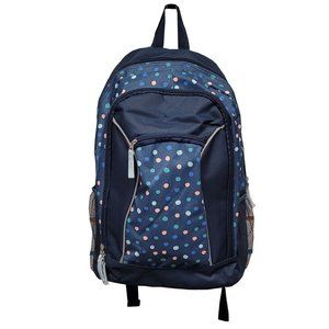 Blue Polka dot Backpack